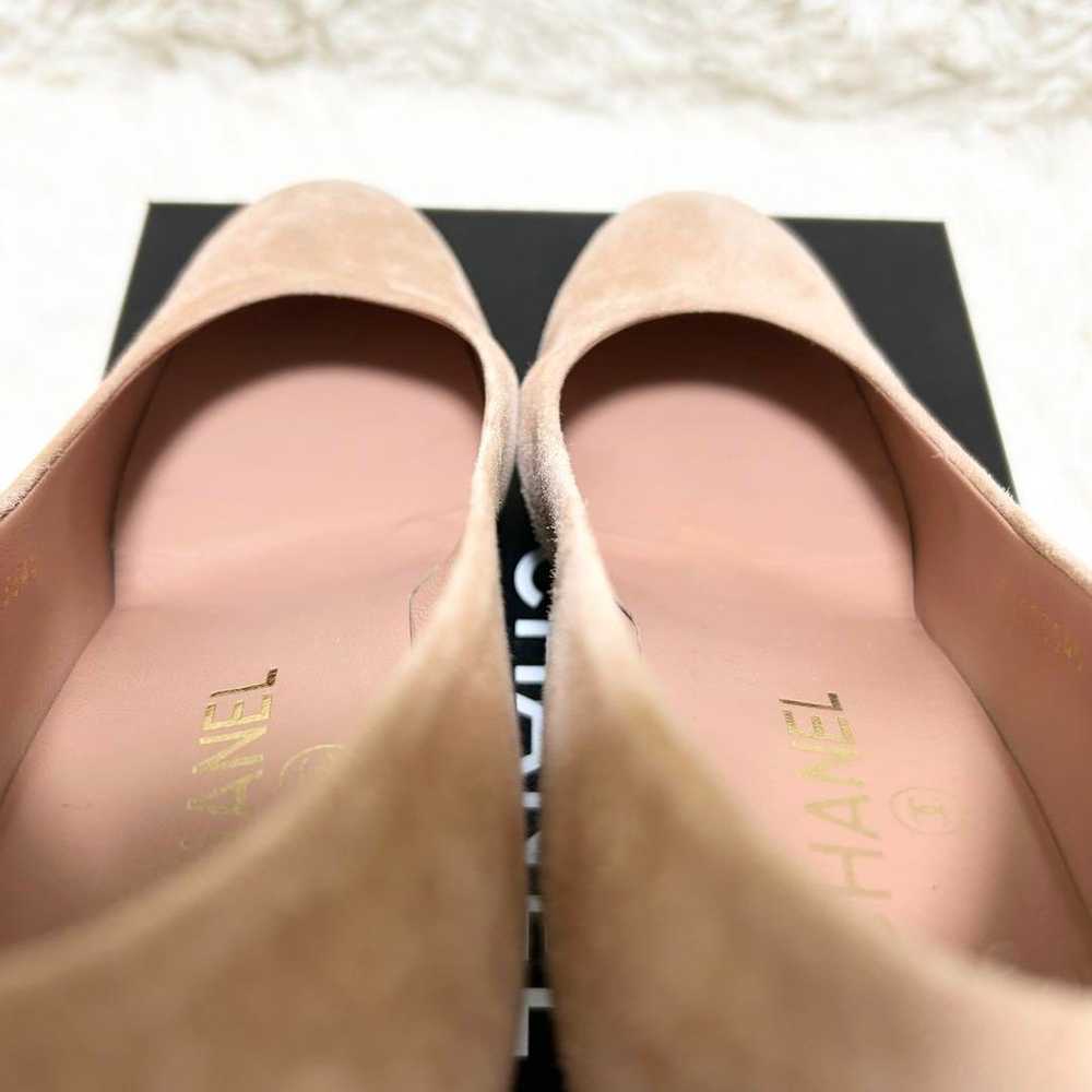 CHANEL Coco Mark Pumps Size 37.5 - image 11