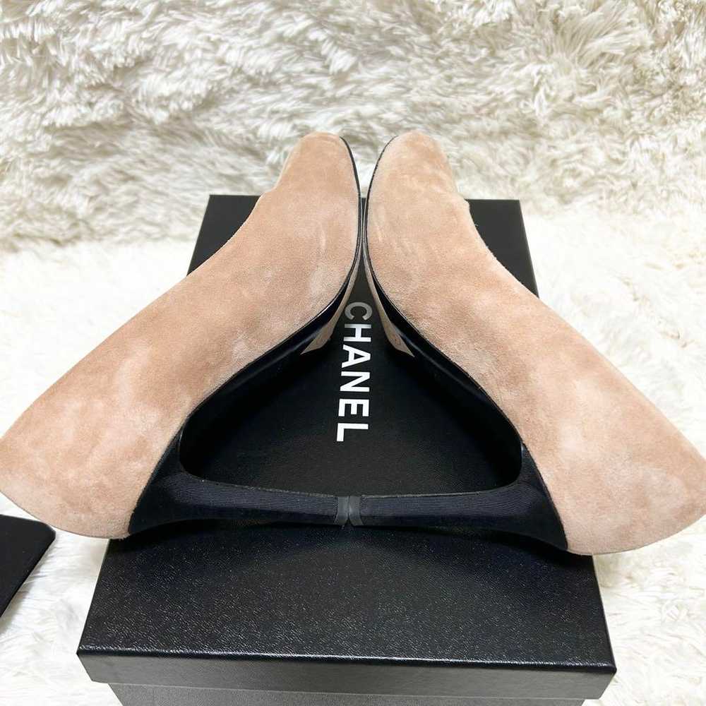 CHANEL Coco Mark Pumps Size 37.5 - image 7