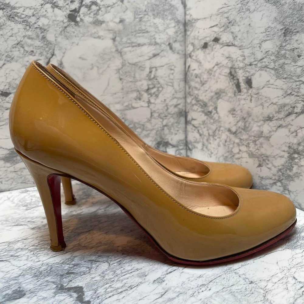 Christian Louboutin Paris Beige High Heels - image 3