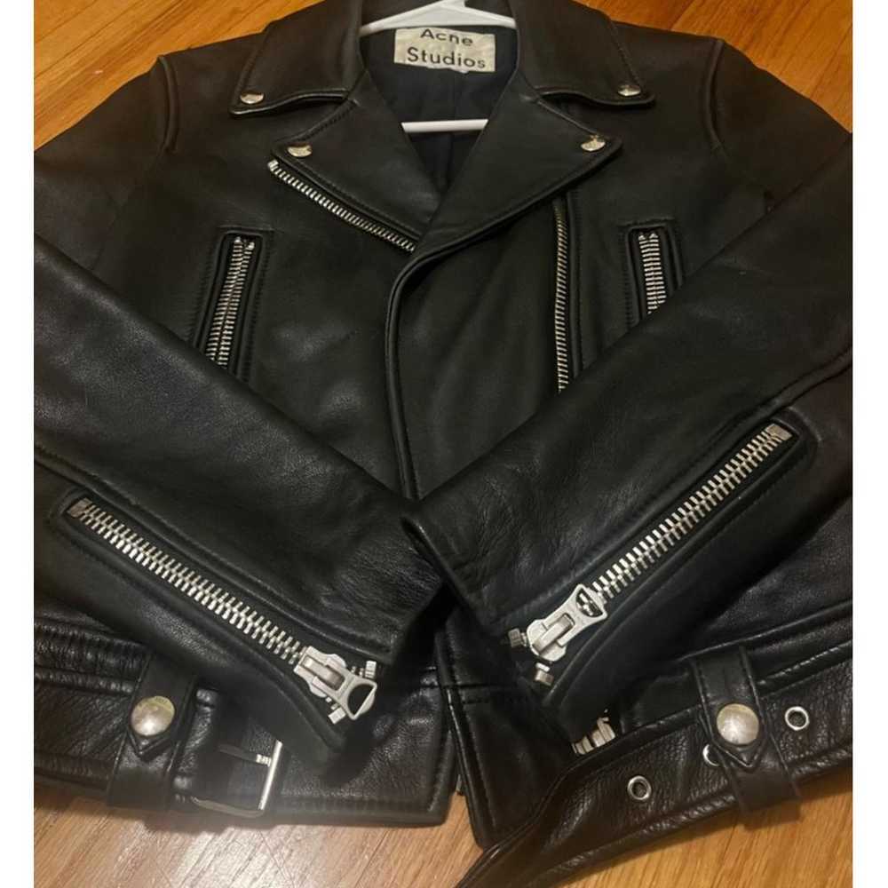 Acne Studios Leather jacket - image 3