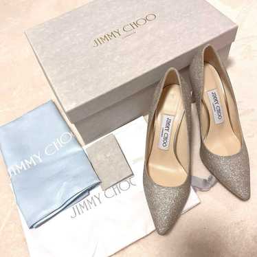 JIMMY CHOO Glitter Pumps Romy 85