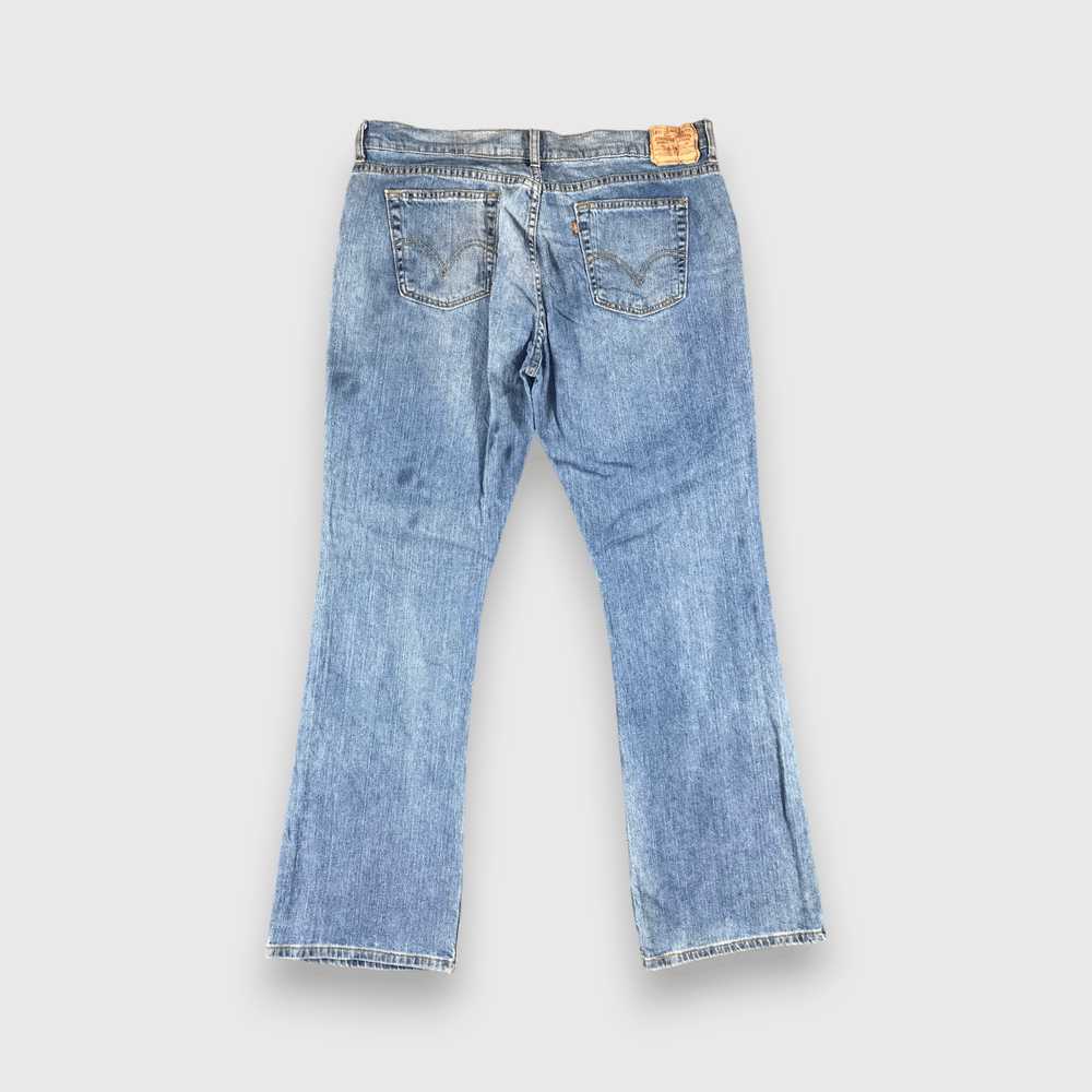 Levi's × Vintage Vintage Blue Wash Levis 515 Flar… - image 2