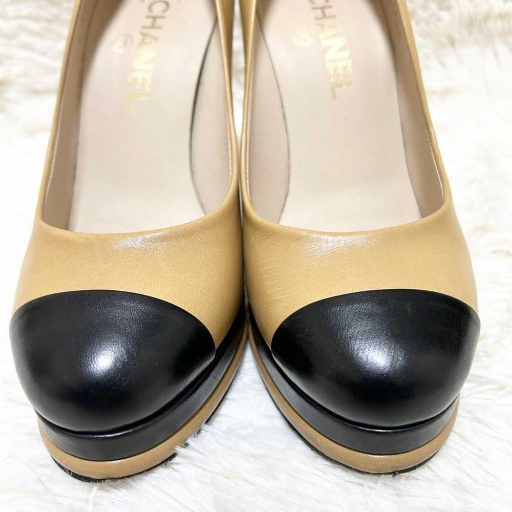 【Luxury】CHANEL Coco Mark Pumps High Heels Size 37… - image 8