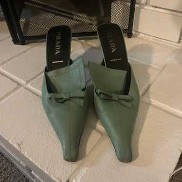 Prada Slip on Mule