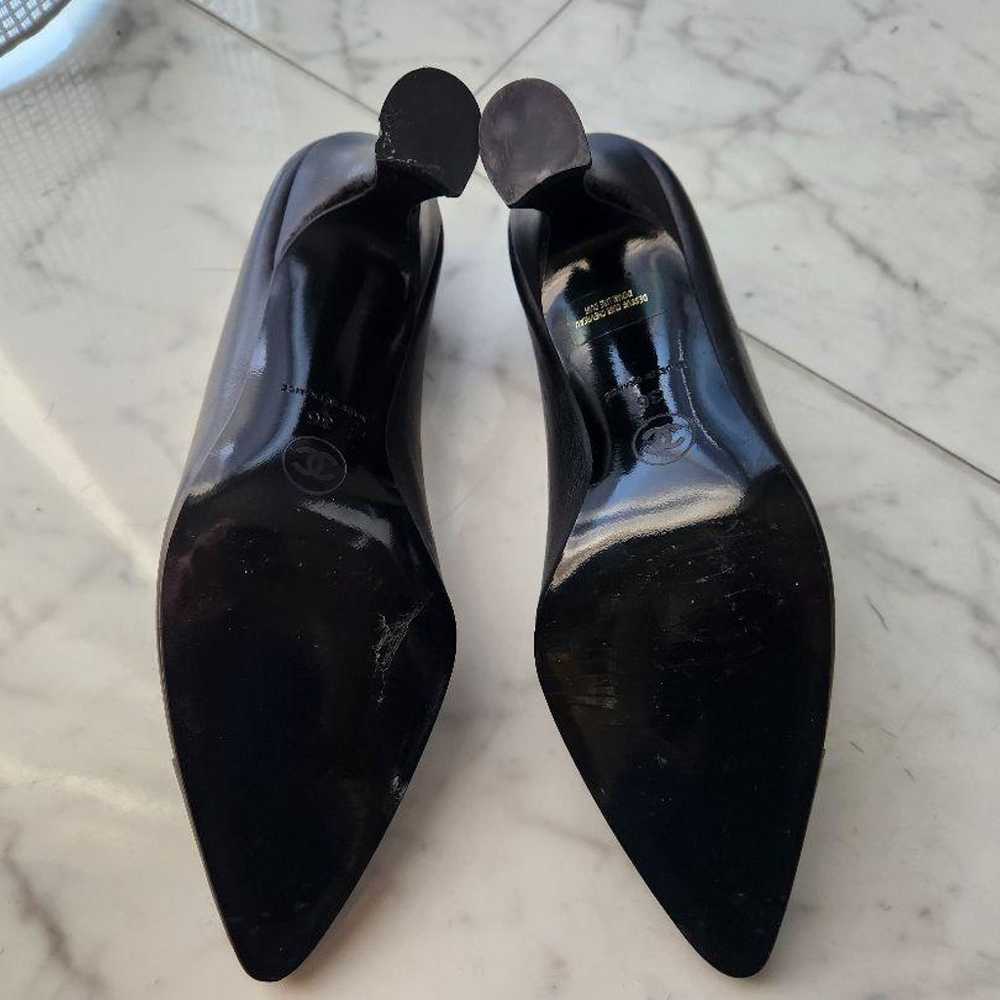 Chanel pumps size 36 black 23.0 heel - image 3