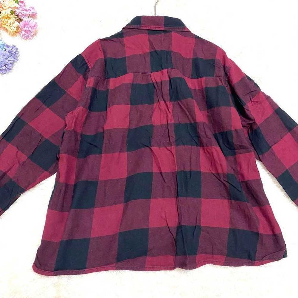 i39【DIVIDED】Long Sleeve Long Sleeve Blouse Checke… - image 6