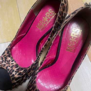 MARS Leopard Print High Heels