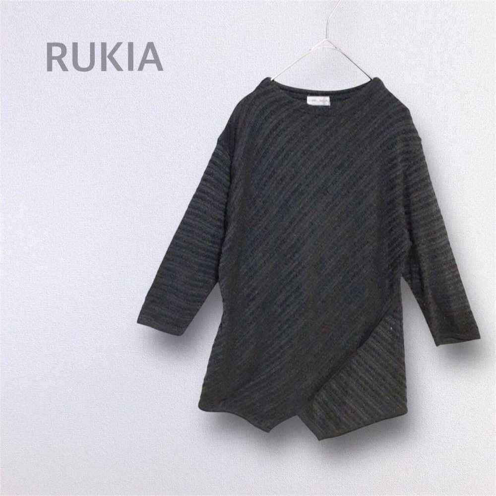 [RUKIA] Crew Neck Cut Sew, Showa Retro, Made in J… - image 1