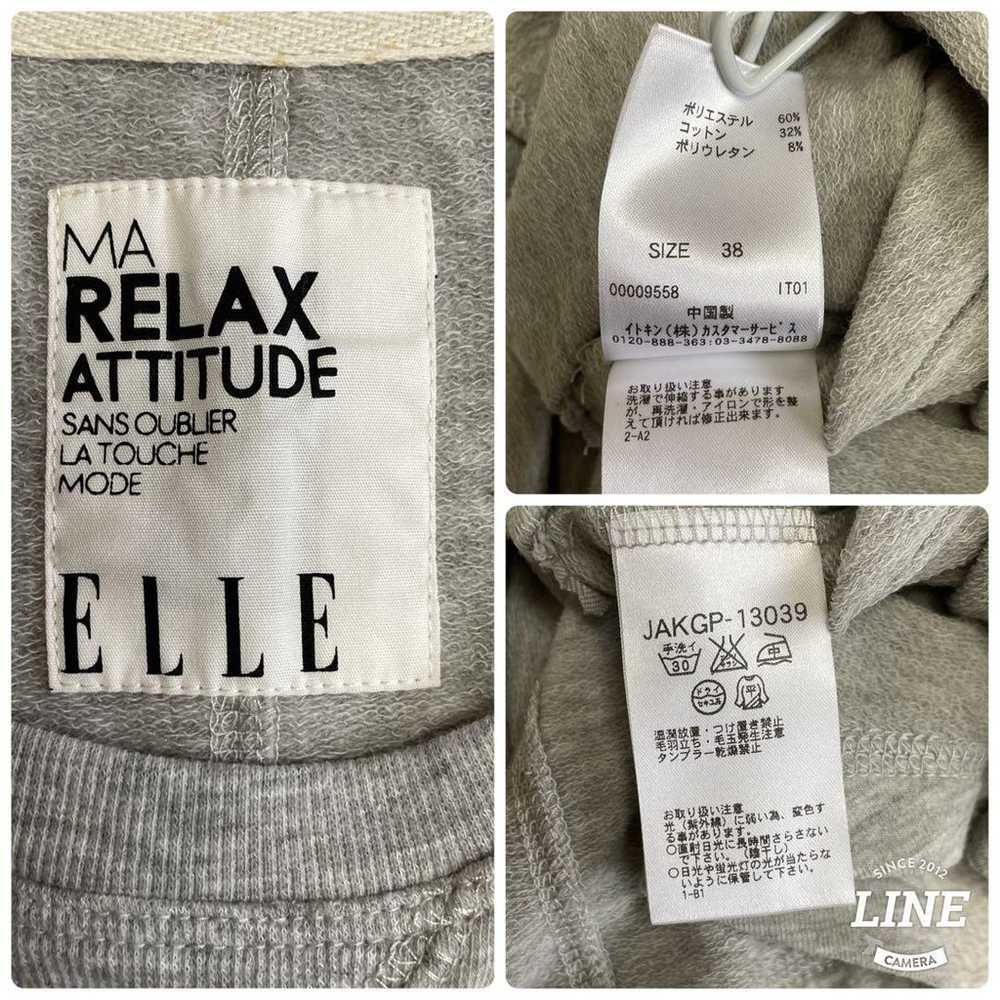 【ELLE】ELLE (38) Long Sleeve Thin Sweater Long T-S… - image 10