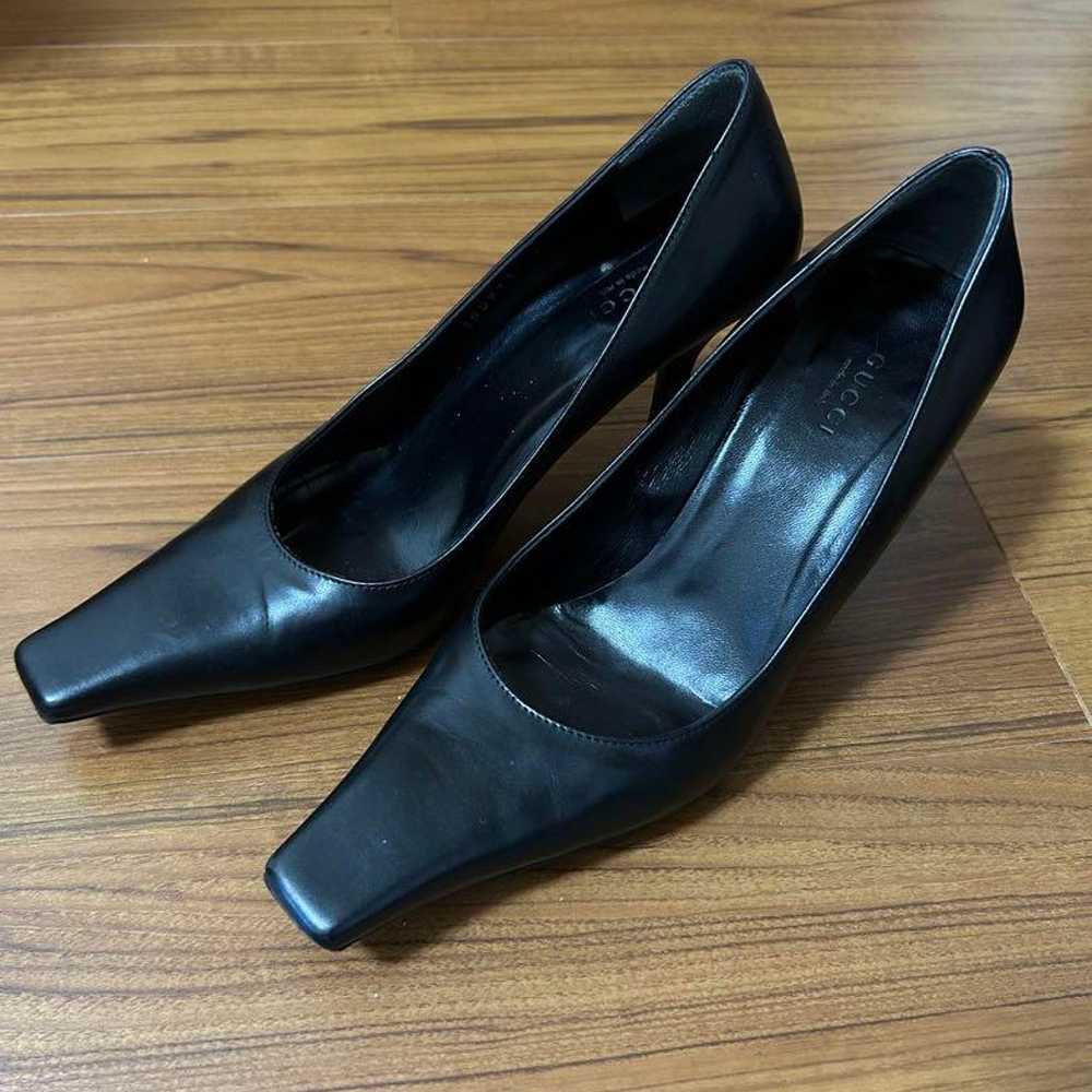 GUCCI black high heels size 37.5 - image 1