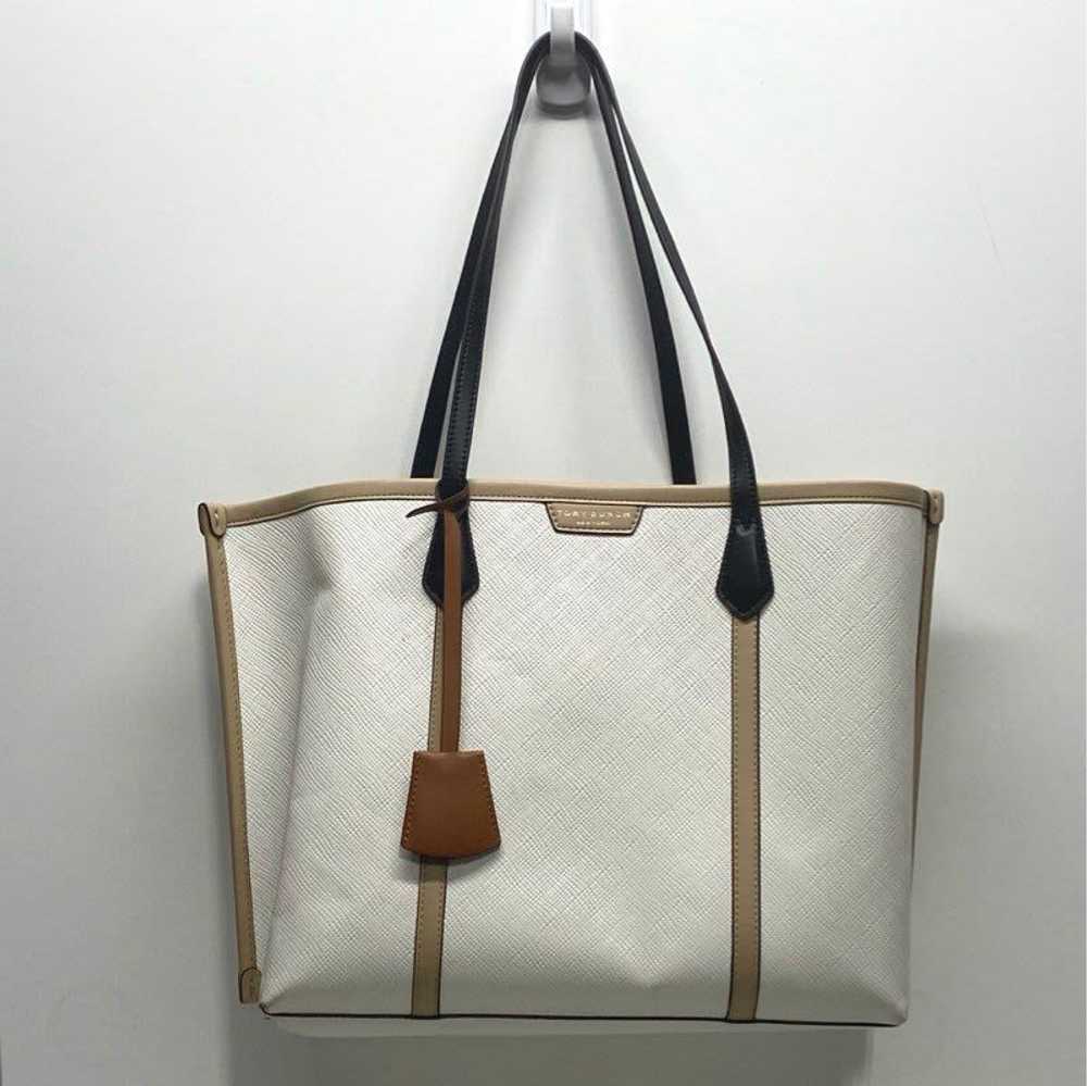 Tory Burch Perry Leather Tote Bag - image 1