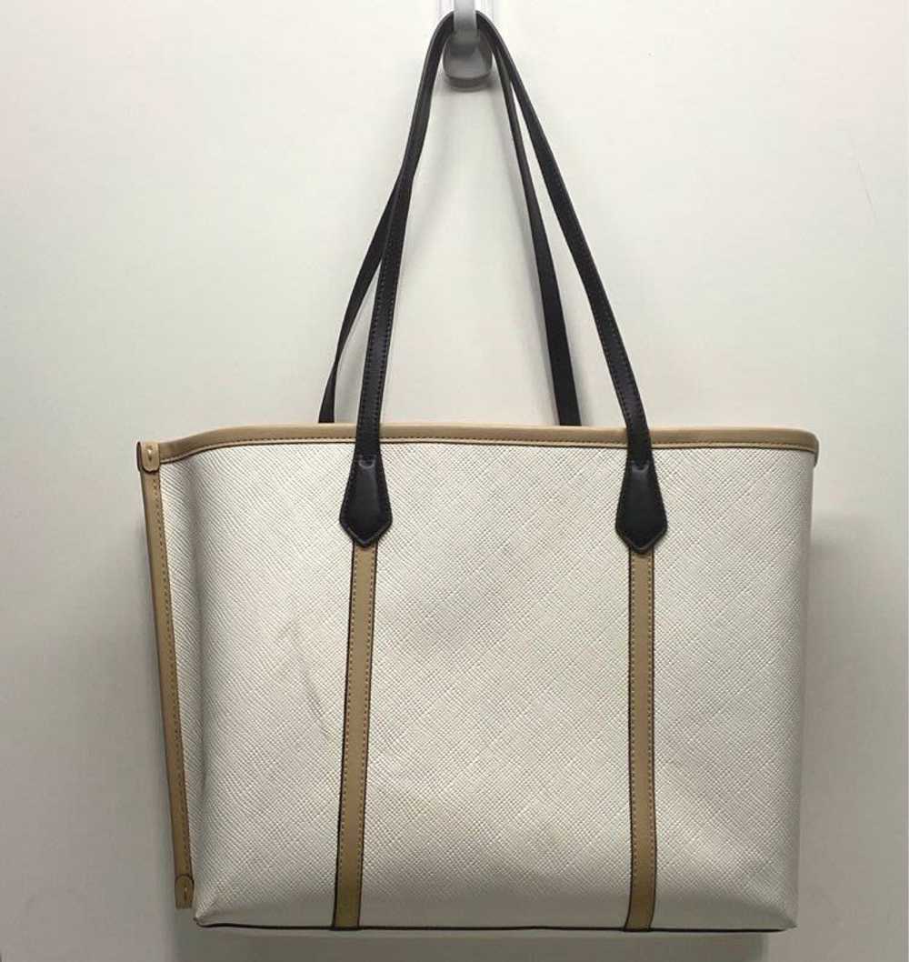 Tory Burch Perry Leather Tote Bag - image 2