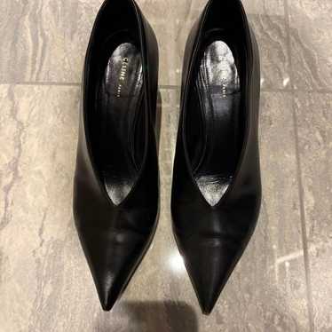 Céline V-Cut Pumps Black Phoebe Philo