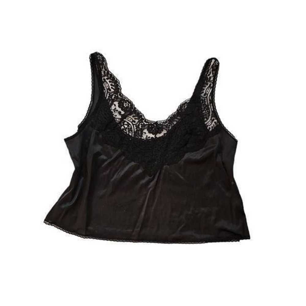 vintage goth lace cami top - image 5