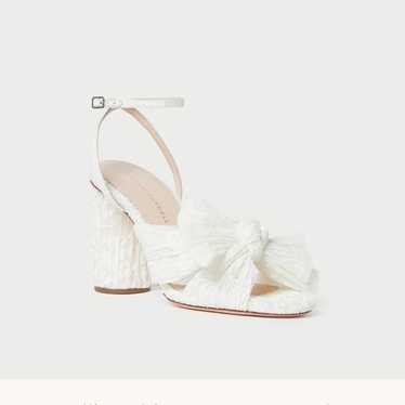 loeffler Randall White Lace Bow