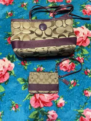 Coach Coach handbag w/wristlet