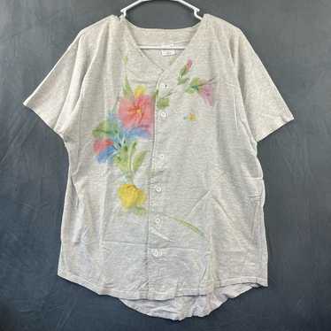 AOP Vintage Augusta Sportswear Airbrushed Floral S