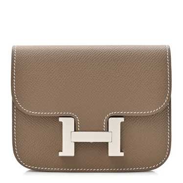 HERMES Epsom Constance Slim Wallet Etoupe