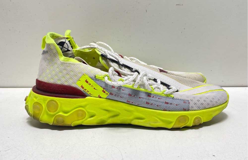 Nike React ISPA Platinum Volt Multicolor Sneakers… - image 3