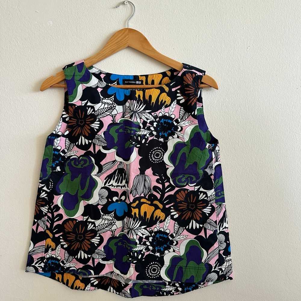 Marimekko x  UNIQLO sleevless top - image 1