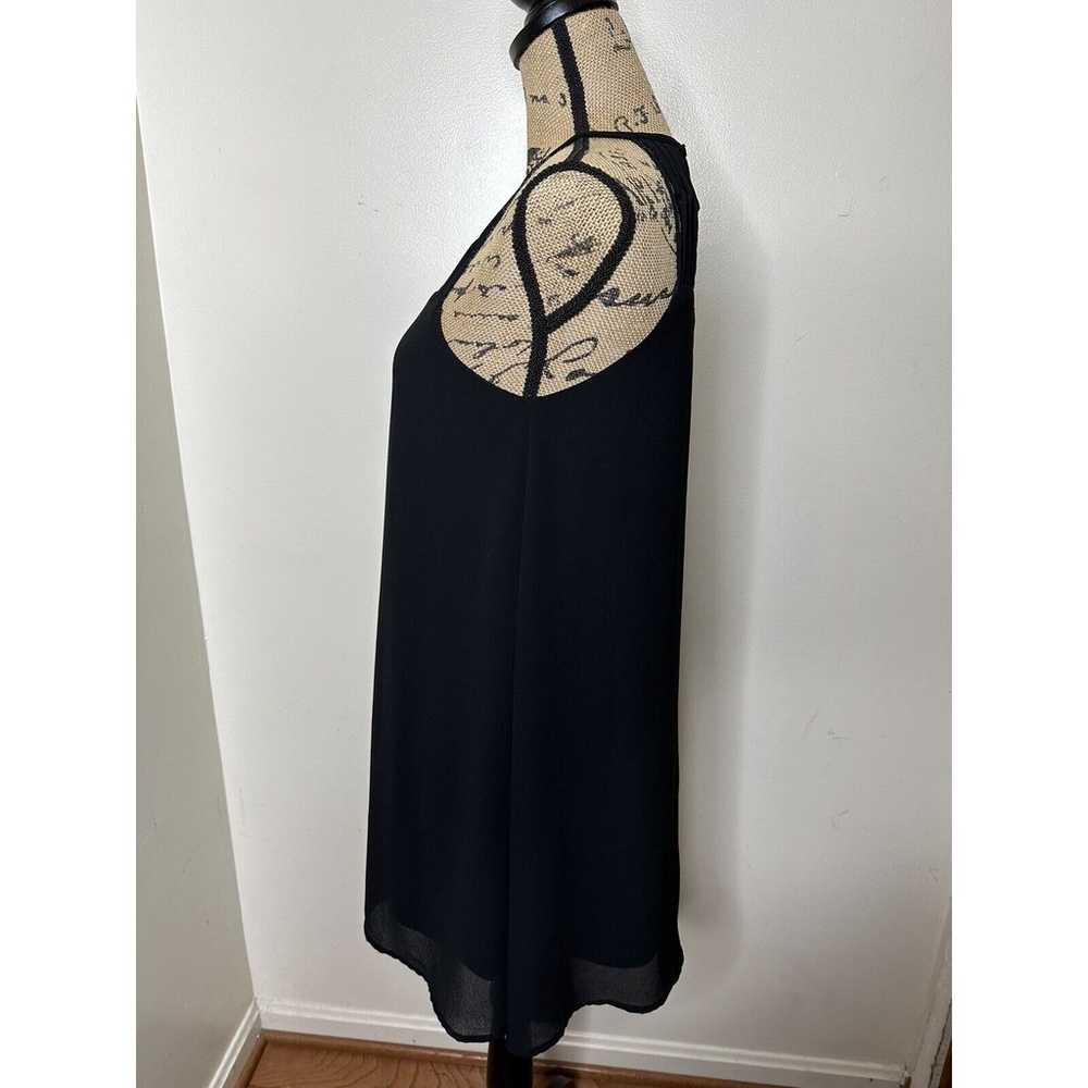 Lulus Tell Me Black Swing Dress Size Small Cage F… - image 11