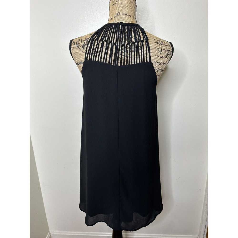 Lulus Tell Me Black Swing Dress Size Small Cage F… - image 9