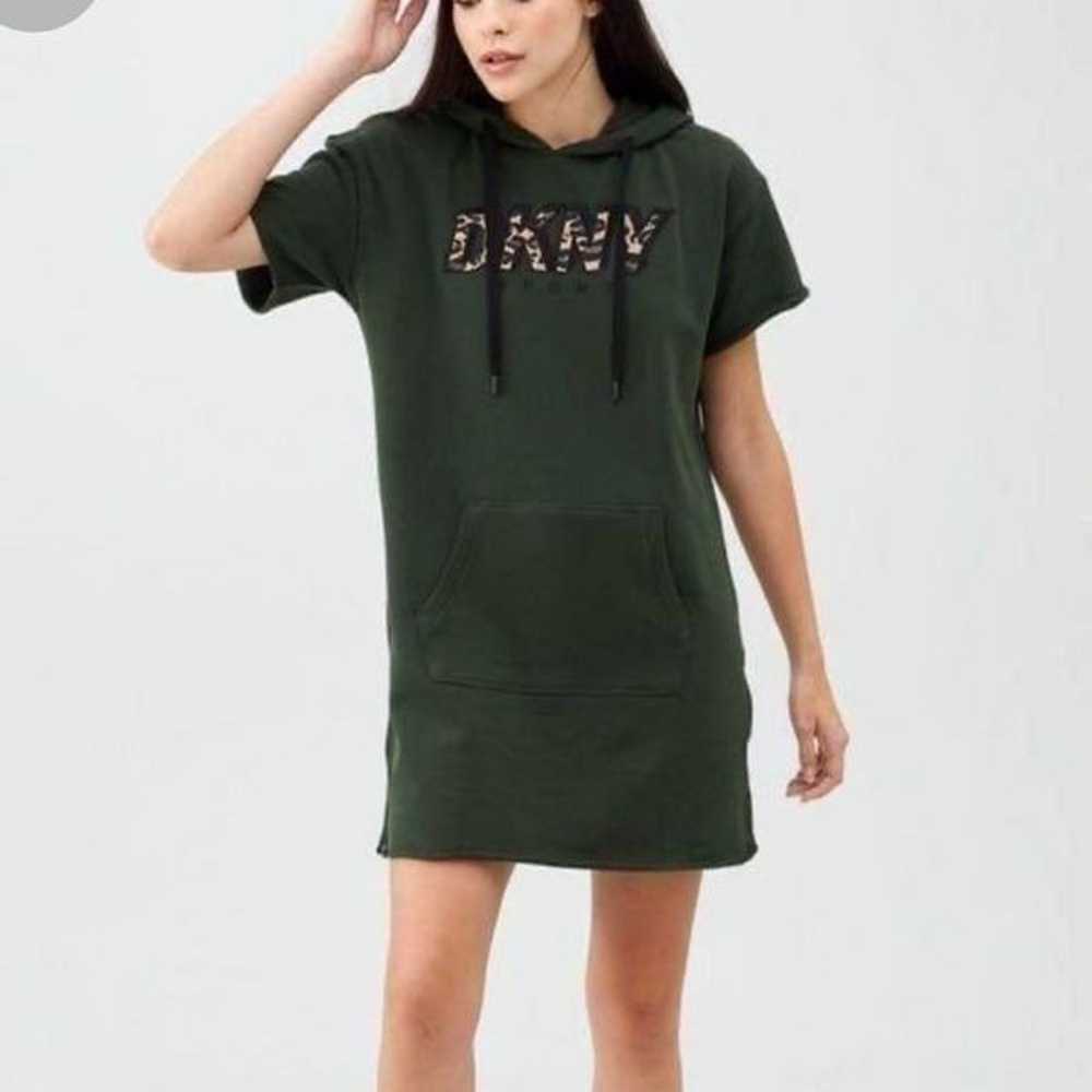 DKNY Sport Sweater Tee Shirt Hoodie Dress Women’s… - image 2