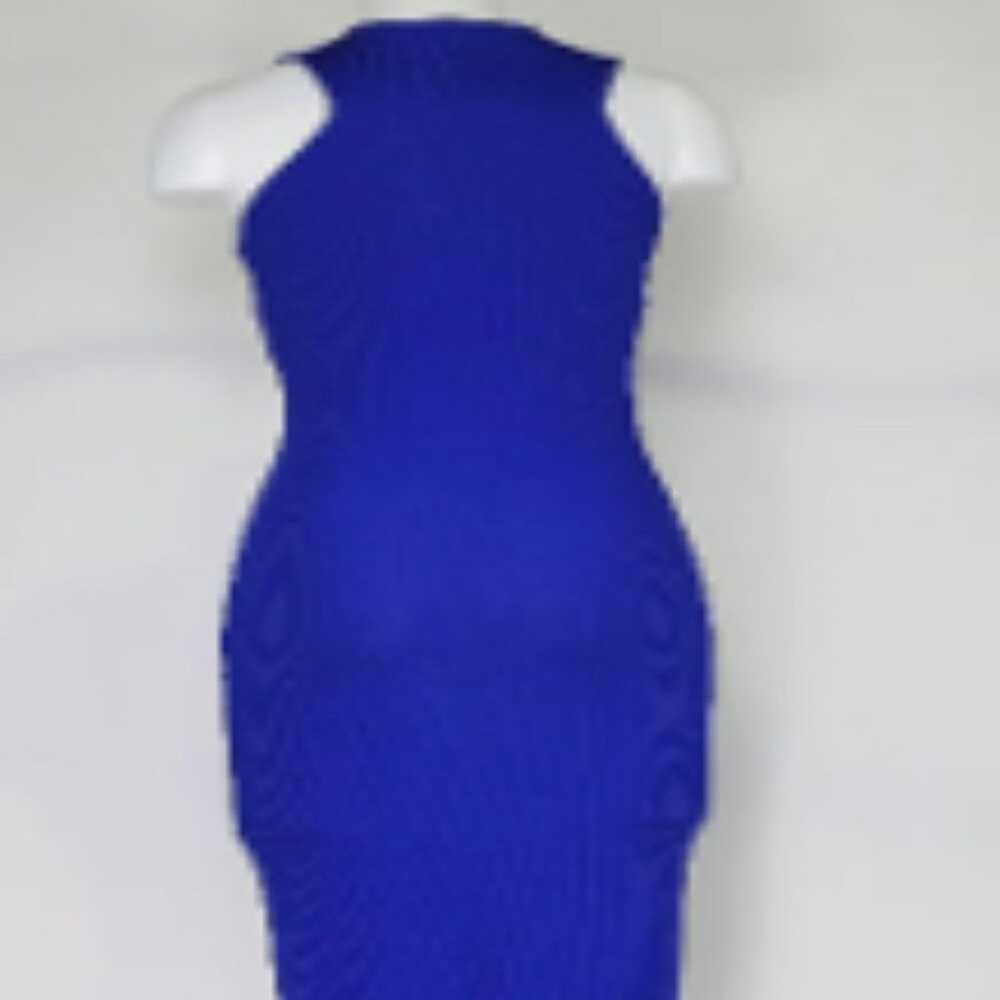 Missguided Maxi Dress Blue 6 - image 2