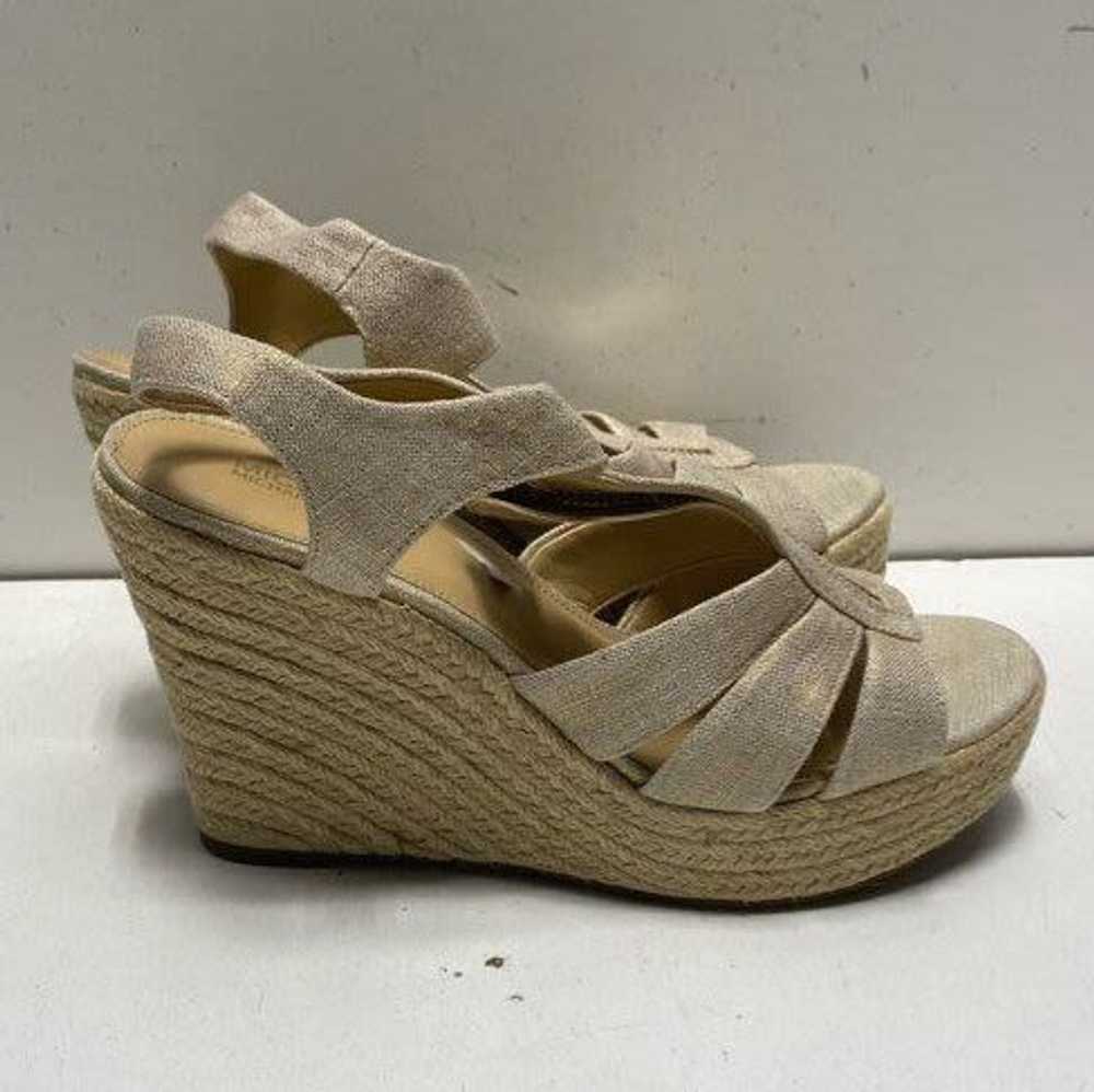 Michael Kors Beige Wedge Sandals Size 7 - image 1