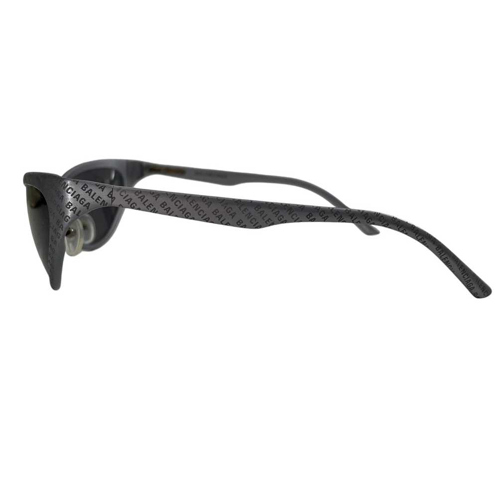 BALENCIAGA/Sunglasses/Plastic/BLK/WRAP AROUND - image 3