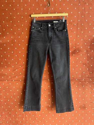 Noend Denim Kick flare black faded denim (26") |…