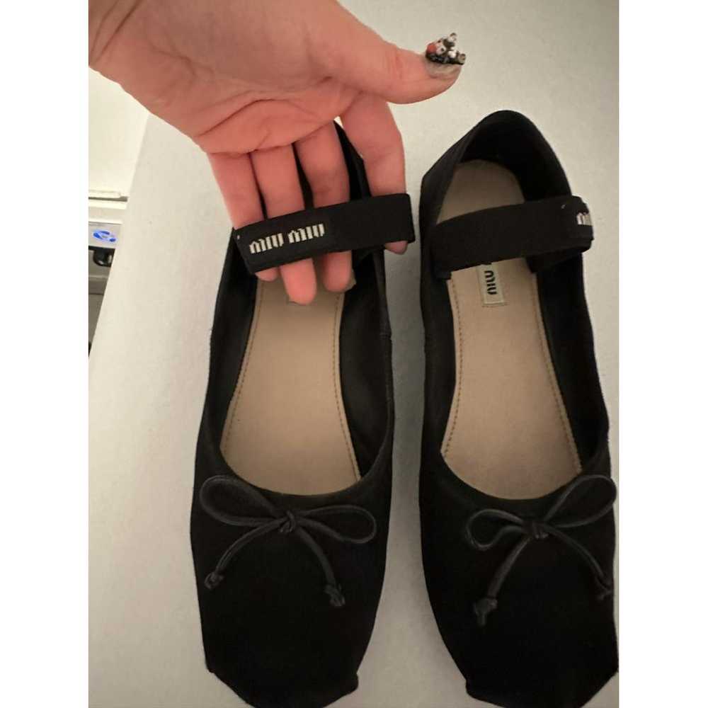 Miu Miu Silk ballet flats - image 4