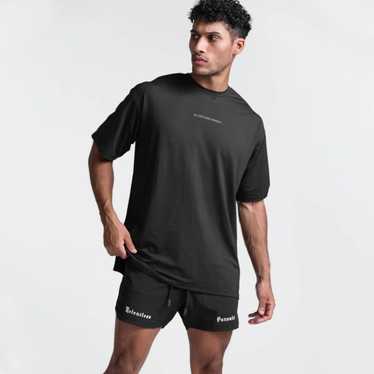 ASRV 0517. Silver-Lite™ 2.0 Oversized Tee - Black