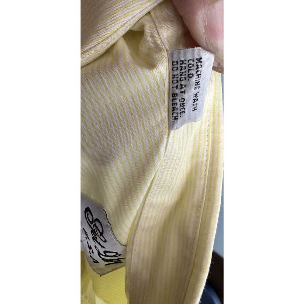 Get Lucky Women’s Large Yellow Striped Bee Blouse… - image 7