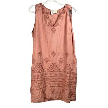 C&C California Women's Bohemian Coral Pink Aztec … - image 1