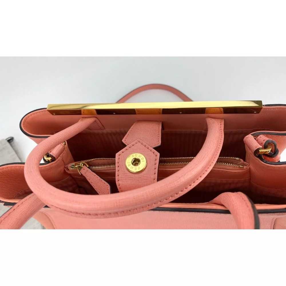 FENDI Vitello Elite Flamingo Petite 2Jours soft p… - image 8