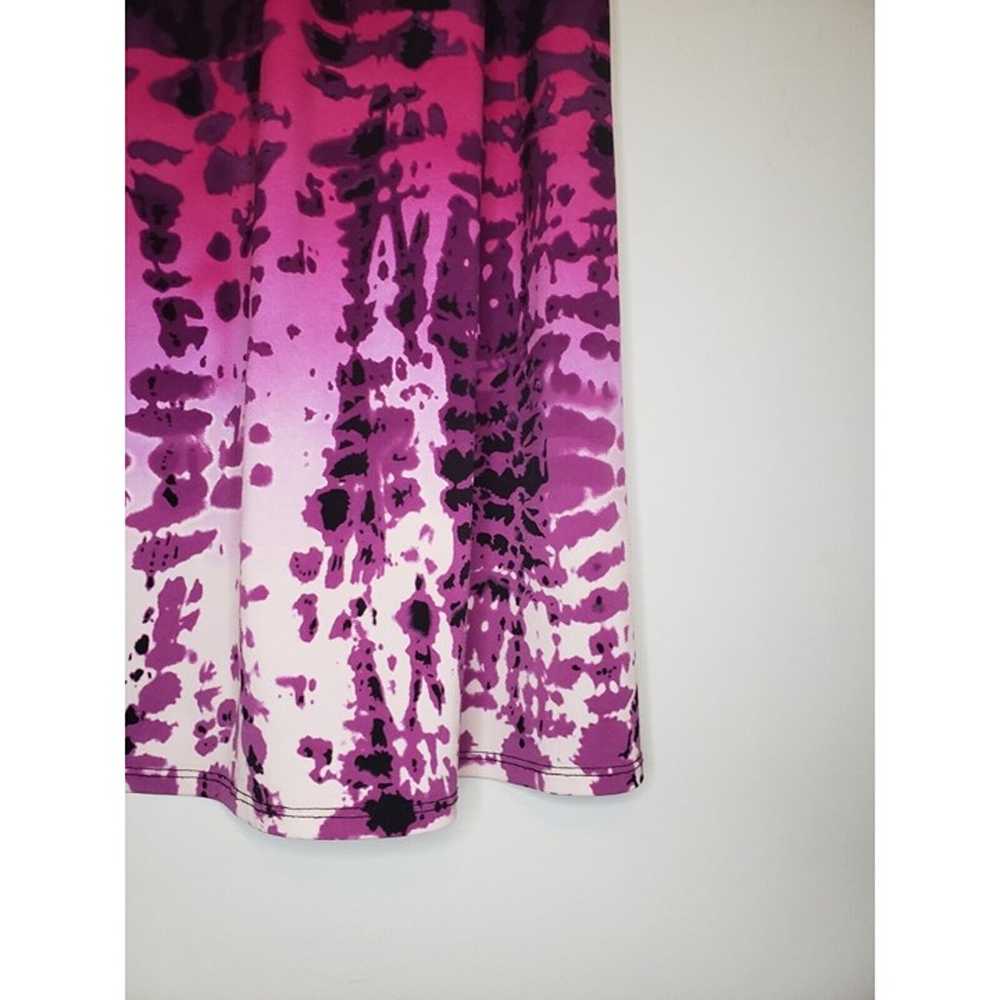 Byer B Wear Too! Womens L Mini Dress Purple Pink … - image 3