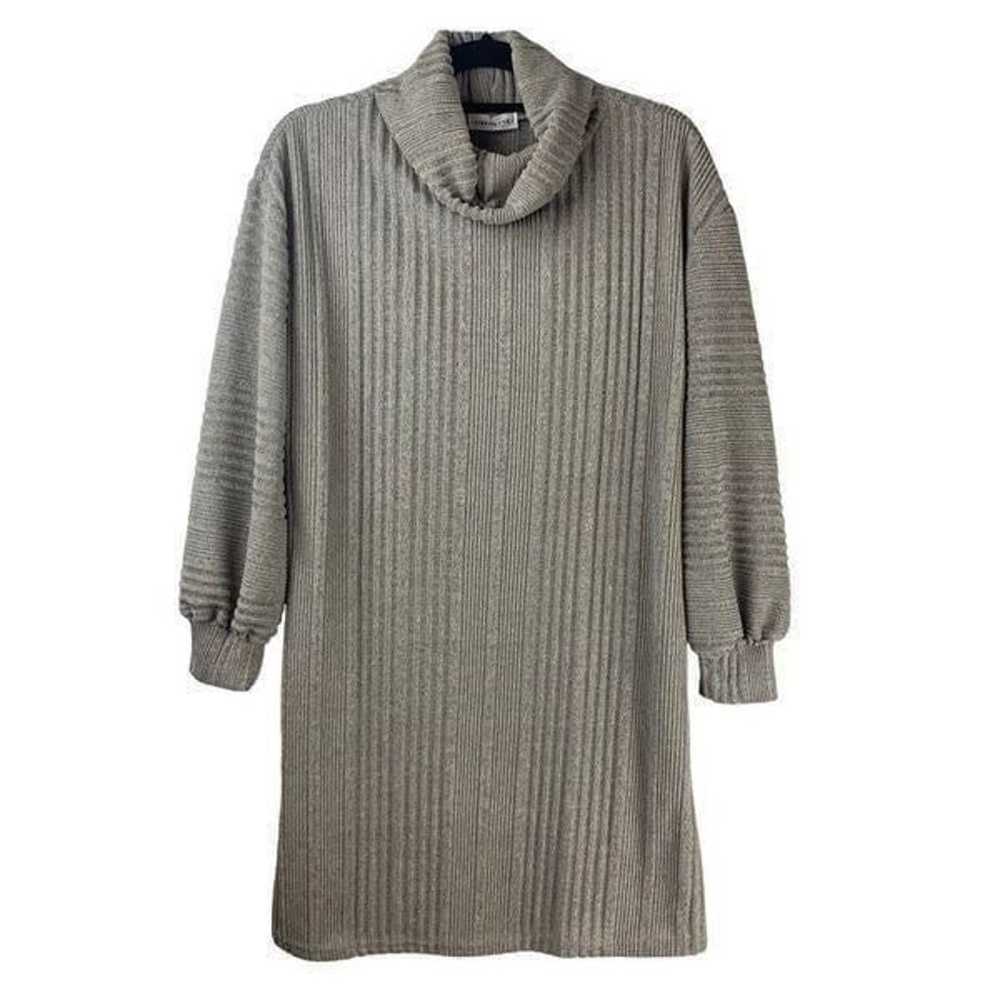 Lovelyn First Love Cowl Neck Sweater Dress L - image 1