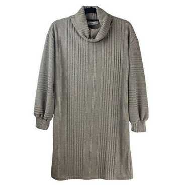 Lovelyn First Love Cowl Neck Sweater Dress L - image 1