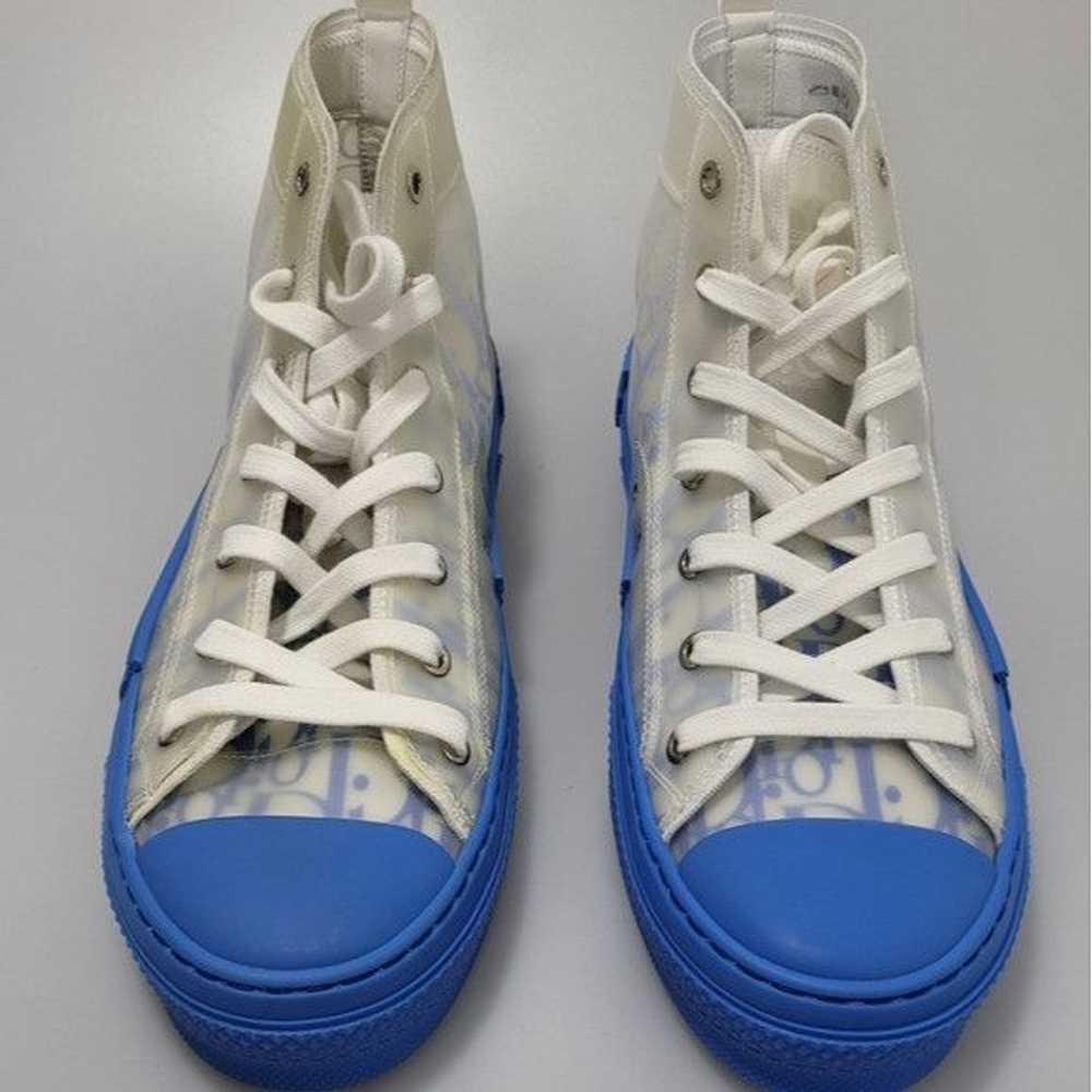 Dior Dior B23 High-Top Sneaker With Gradient Blue… - image 1