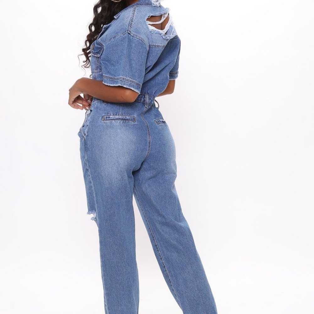 Denim Jumpsuit - image 2