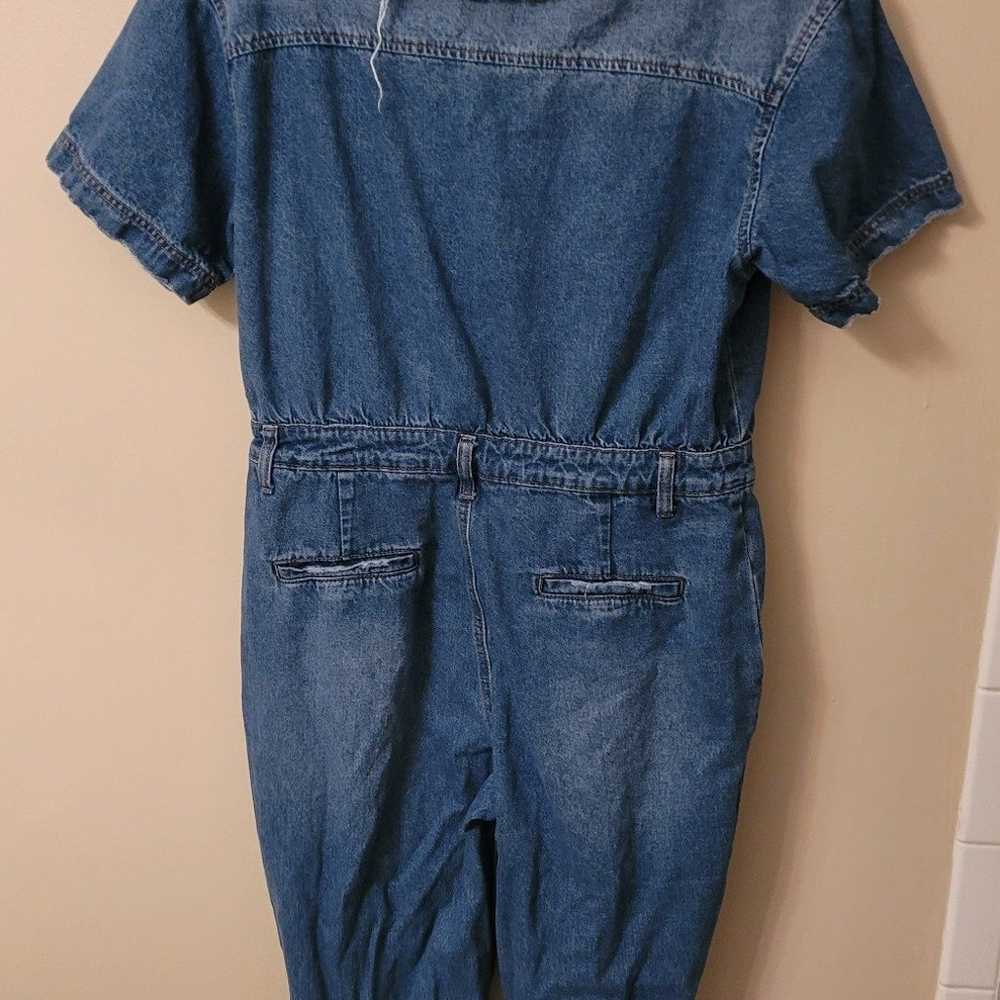 Denim Jumpsuit - image 4