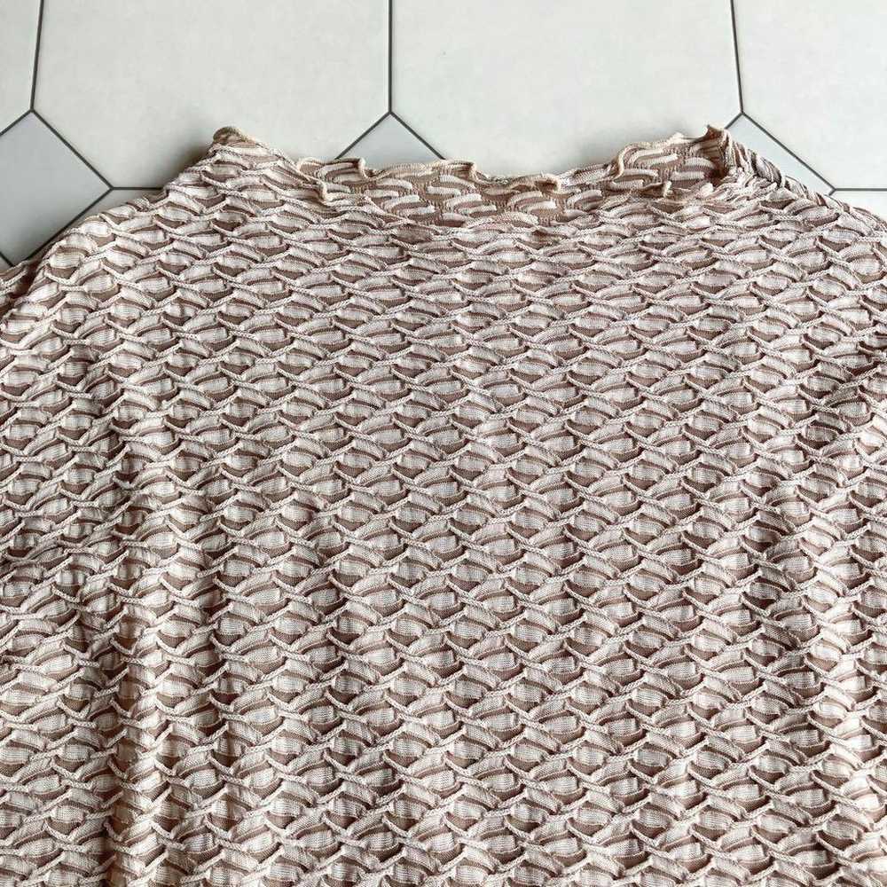 Used Retro Wavy Pattern Top Vintage Clothing - image 4