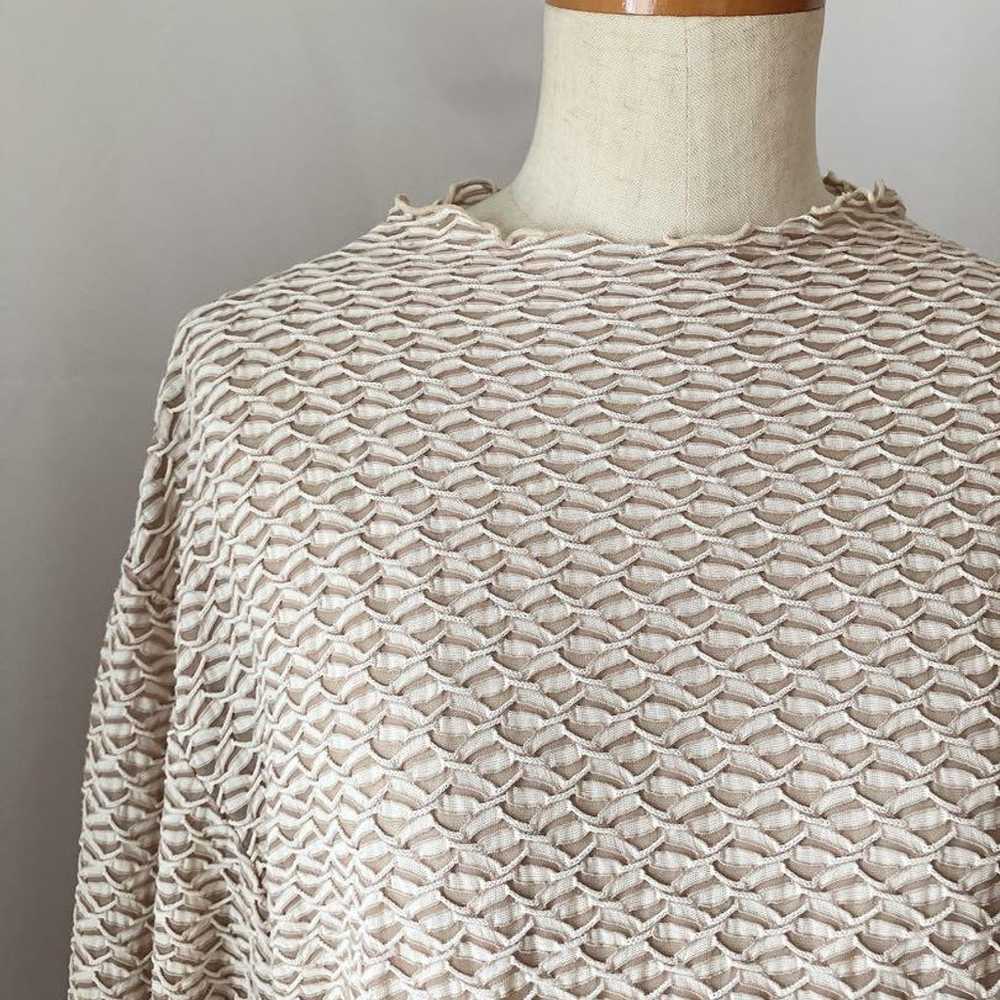 Used Retro Wavy Pattern Top Vintage Clothing - image 8