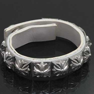 Chrome Hearts Chrome Hearts Pyramid Studded Bracel