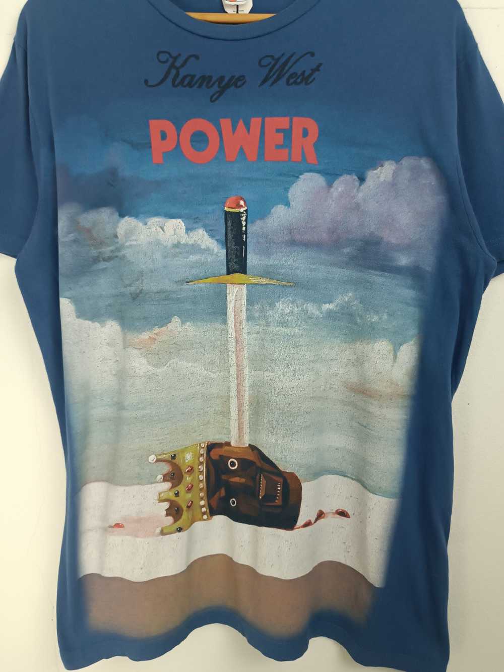 Rap Tees × Vintage VINTAGE KANYE WEST POWER OVER … - image 9