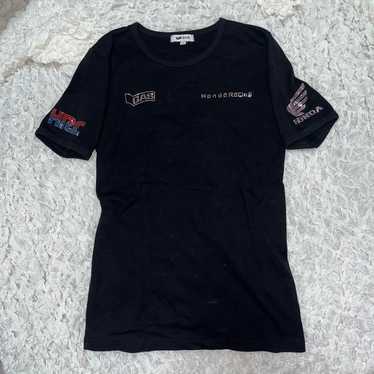GAS HondaRacing Tシャツ 新品 GAS HONDA レーシング コラボ Tシャツ 半袖 レディース XLサイズ