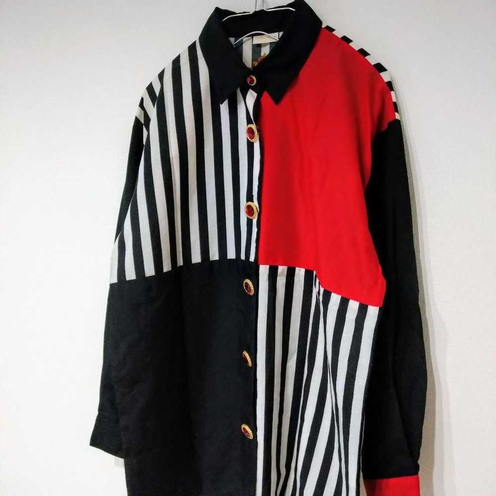 Excellent condition OTTO collection striped shirt… - image 3