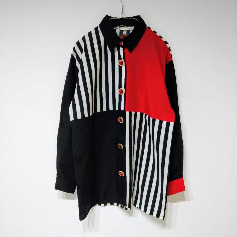 Excellent condition OTTO collection striped shirt… - image 5