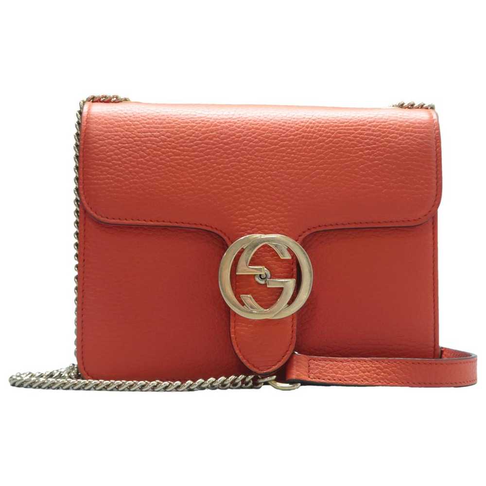 Gucci Interlocking leather handbag - image 1